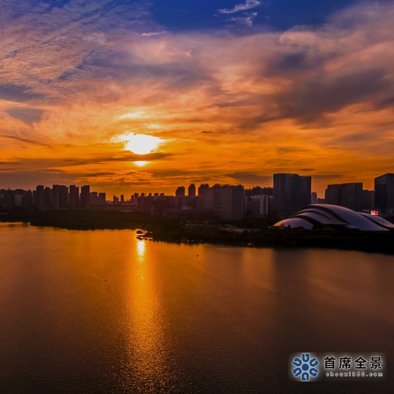 終極體驗(yàn)：合肥天鵝湖殘陽(yáng)秀，VR全景帶你現(xiàn)場(chǎng)感受美景！